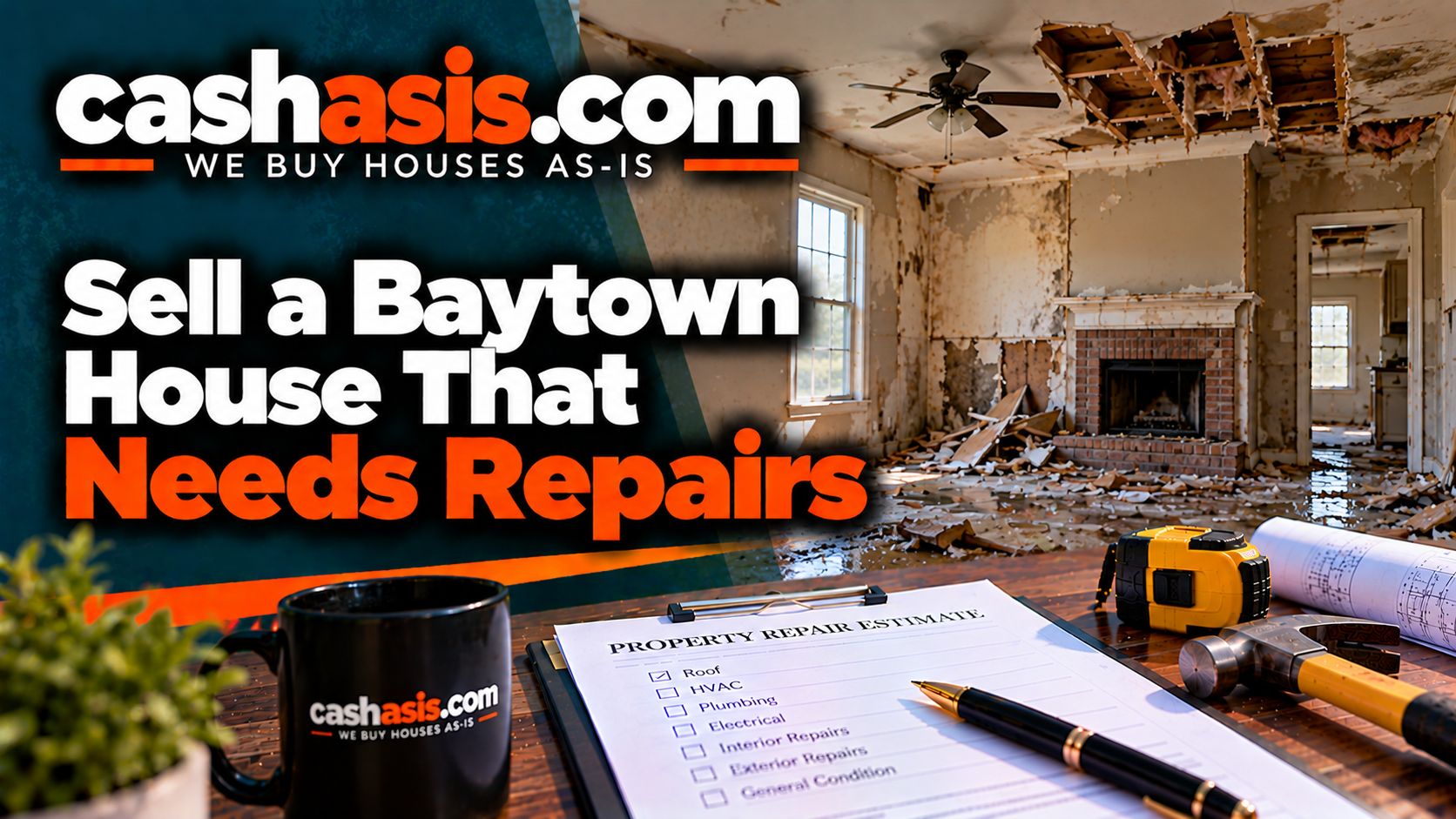 Sell a Baytown House That Needs Repairs